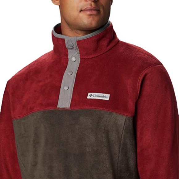 columbia mens fleece quarter zip